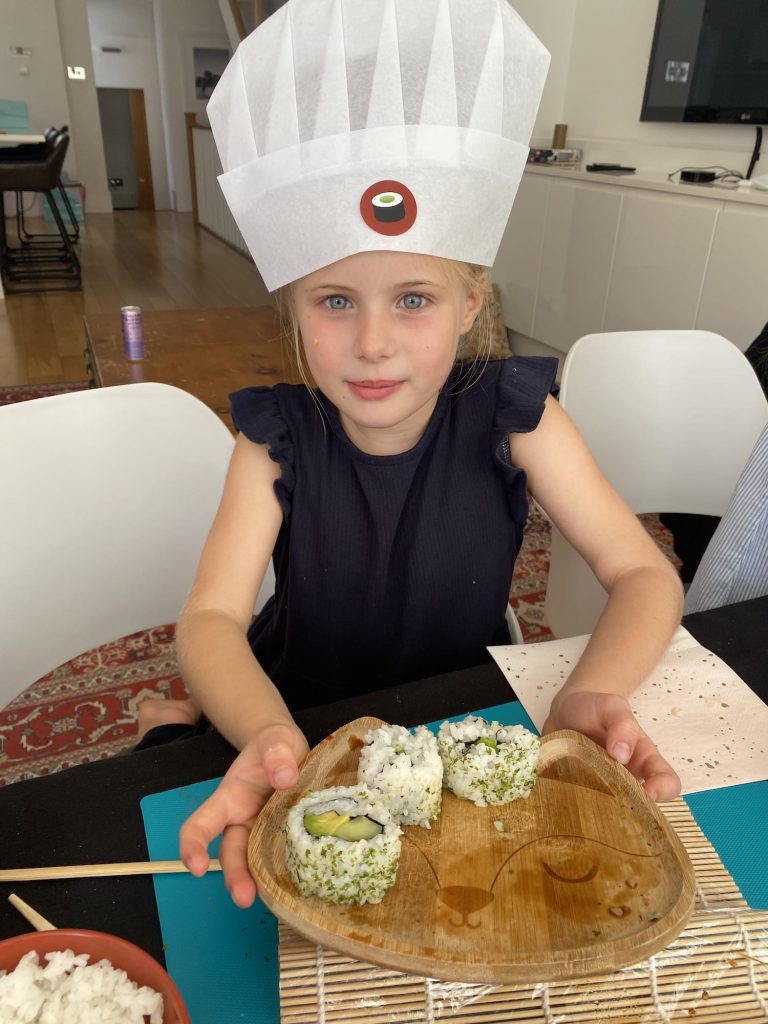 Children's Sushi Making Party