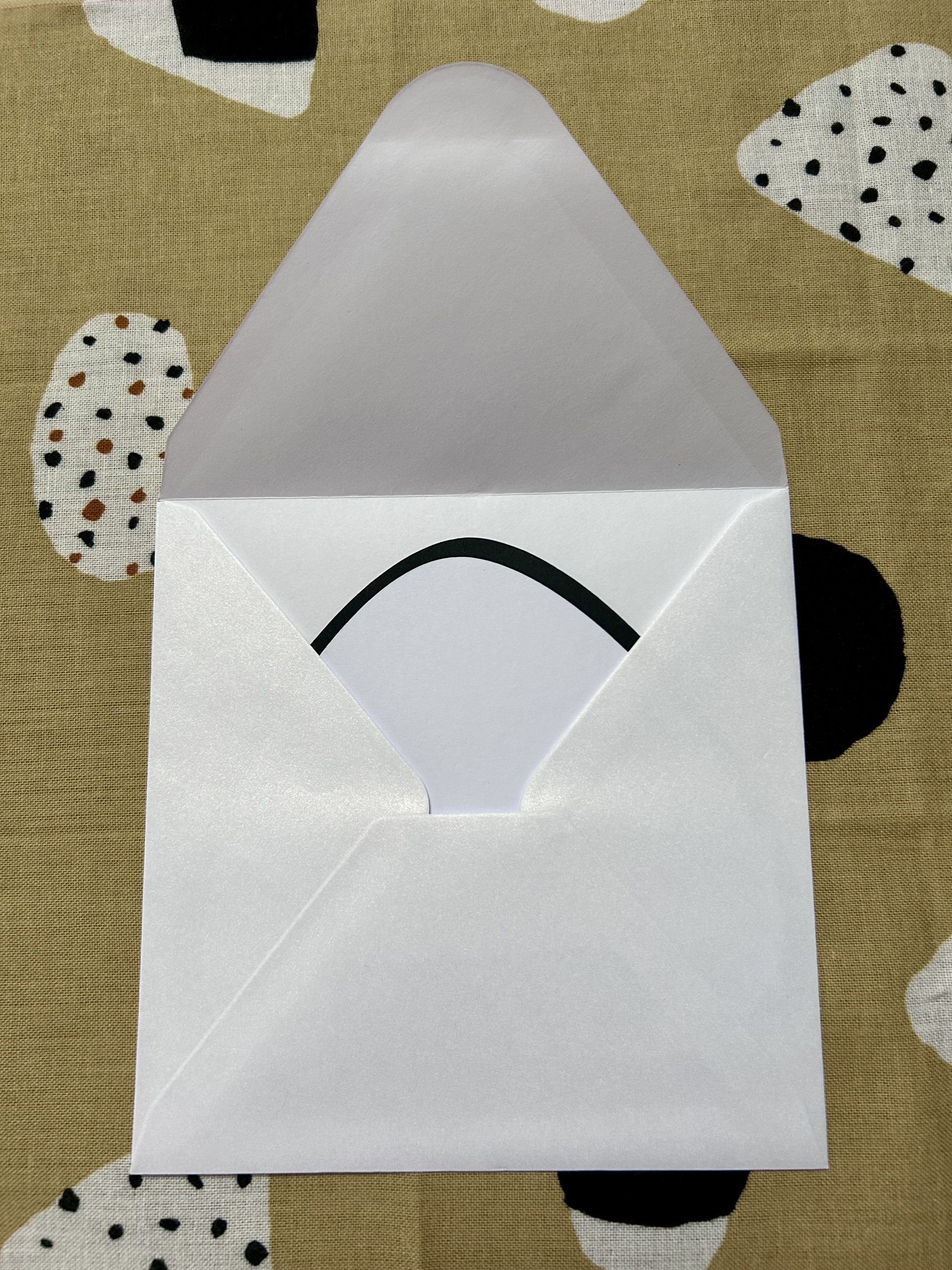Kawaii Cute Onigiri Sushi Design Notecards - six blank cards - Image 5